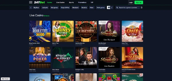 247Bet payment methods